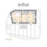 Tortuga House 180 Sea View - Serifians Residences *
